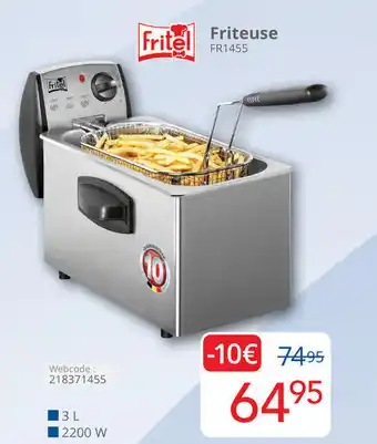 Eldi Fritel Friteuse FR1455 aanbieding