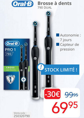 Oral-B Brosse à dents 790 DUAL