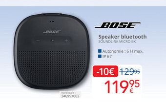 BOSE Speaker bluetooth