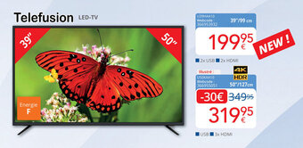 Eldi Telefusion LED-TV aanbieding