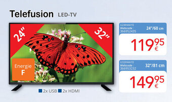 Eldi Telefusion LED-TV 32'' aanbieding