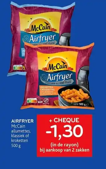 Alvo Airfryer 500g aanbieding