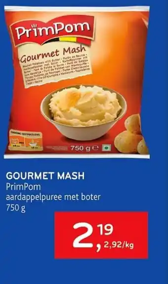 Alvo Gourmet mash 750g aanbieding