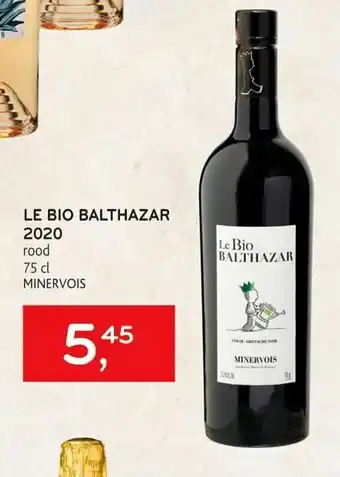 Alvo Le bio balthazar 2020 75cl aanbieding