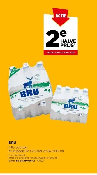 Jumbo Bru aanbieding