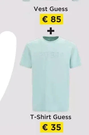 Molecule T-shirt guess aanbieding