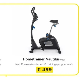 Hometrainer nautilus u627