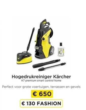 Molecule Hogedrukreiniger kärcher aanbieding