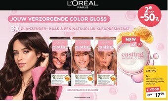Di Semi-permanente haarkleuring zonder ammoniak aanbieding