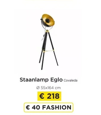 Staanlamp eglo covaleda