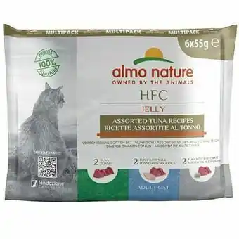 Zooplus 6x55g Maaltijdzakjes 3 smaken Kip Almo Nature Classic Kattenvoer aanbieding