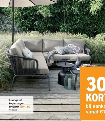 GAMMA Loungeset kopenhagen aanbieding