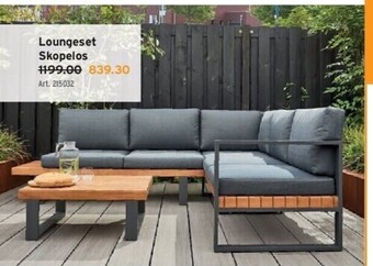 GAMMA Loungeset skopelos aanbieding