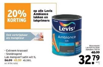 GAMMA Op alle levis ambiance lakken en lakprimers aanbieding