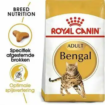 Zooplus 10kg Bengal Adult Royal Canin Breed Kattenvoer aanbieding