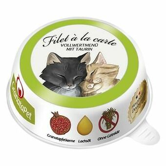 Zooplus 6x85g GranataPet Filet à la Carte Gemengd pakket (4 smaken) Kattenvoer aanbieding