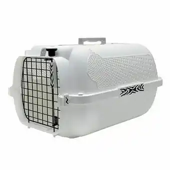 Zooplus Catit Hondenbench Kunststof White Tiger Voyageur Bestel ook: Hondendeken Fleece Pawty (L 100 x B 70 cm) aanbieding