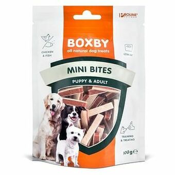 Zooplus 100g Puppy Mini Bites Boxby Hondensnacks aanbieding