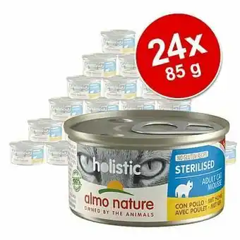 Zooplus Almo Nature Holistic Specialised Nutrition Kattenvoer 24 x 85 g - Urinary Help met wit vlees aanbieding