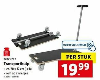 Lidl Transporthulp aanbieding