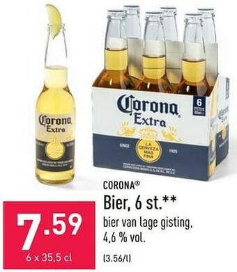 ALDI Corona Bier aanbieding