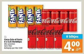 Albert Heijn Coca-cola of fanta aanbieding