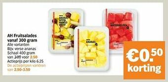 Albert Heijn Verse ananas aanbieding