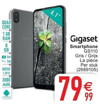 Cora Gigaset Smartphone GS110 aanbieding