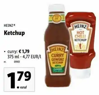 Lidl Ketchup curry aanbieding