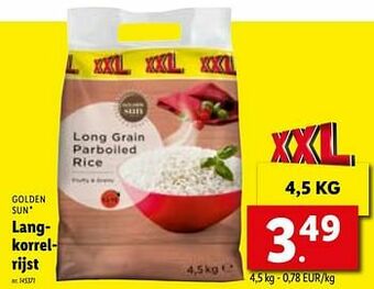 Langkorrelrijst