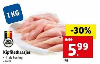 Lidl Kipfilethaasjes aanbieding
