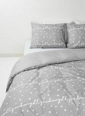 HEMA HEMA Dekbedovertrek - Zacht Katoen - Grijs (grijs) aanbieding