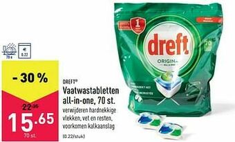 ALDI Vaatwastabletten all-in-one aanbieding