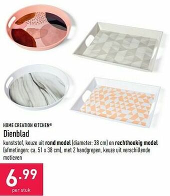ALDI Dienblad aanbieding