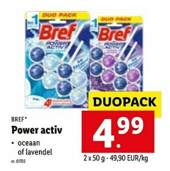 Lidl Power activ aanbieding