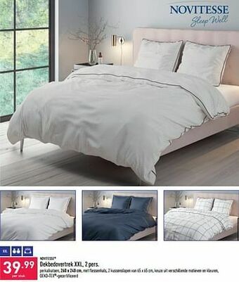 ALDI Dekbedovertrek xxl aanbieding