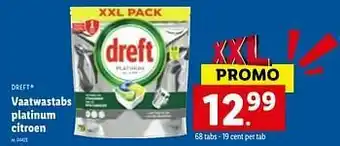 Lidl Vaatwastabs platinum citroen aanbieding