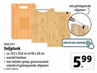 Lidl Snijplank aanbieding