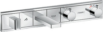 X2O Hansgrohe Rainselect inbouw badmengkraan glanzend chroom aanbieding