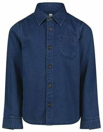HEMA HEMA Kinderoverhemd Denim Donkerdenim (donkerdenim) aanbieding