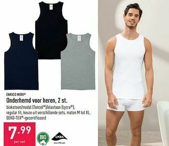 ALDI Onderhemd voor heren aanbieding