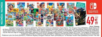 Cora Jeux / Games aanbieding