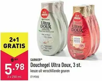 ALDI Douchegel ultra doux aanbieding