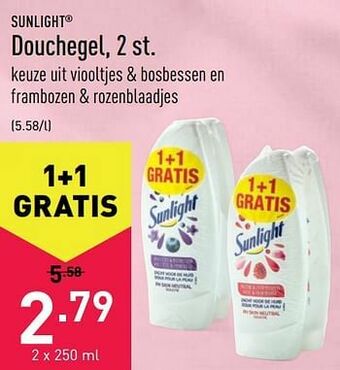 ALDI Douchegel aanbieding