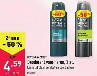 ALDI Deodorant voor heren aanbieding