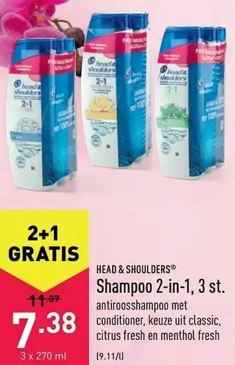 ALDI Shampoo 2-in-1 aanbieding