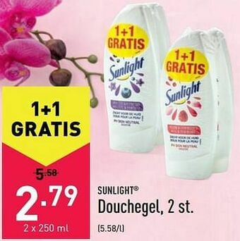 ALDI Douchegel aanbieding