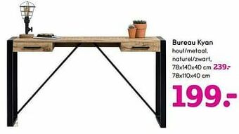 Leen Bakker Bureau kyan aanbieding