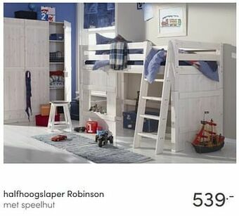 Baby & Tiener Halfhoogslaper robinson aanbieding