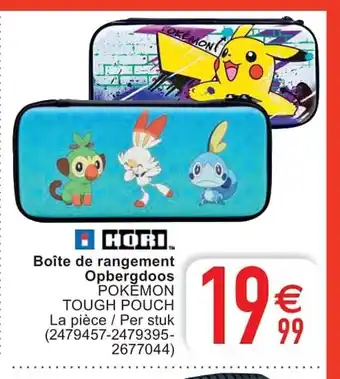 Cora Boîte de rangement Opbergdoos Pokemon Tough Pouch aanbieding